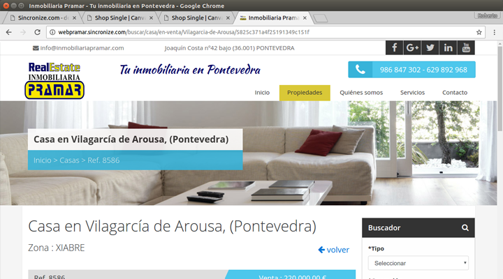 Ficha - Web cliente